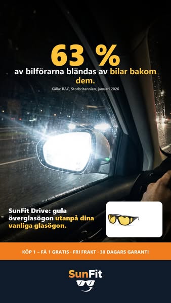 Glasögon för mörkerkörning