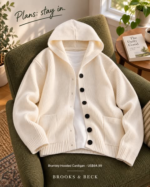 Bramley Hooded Cardigan