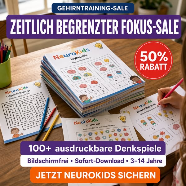 NeuroKids jetzt 50 % günstiger
