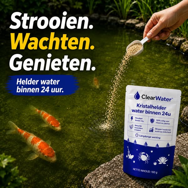 Kristalhelder water binnen 24 uur