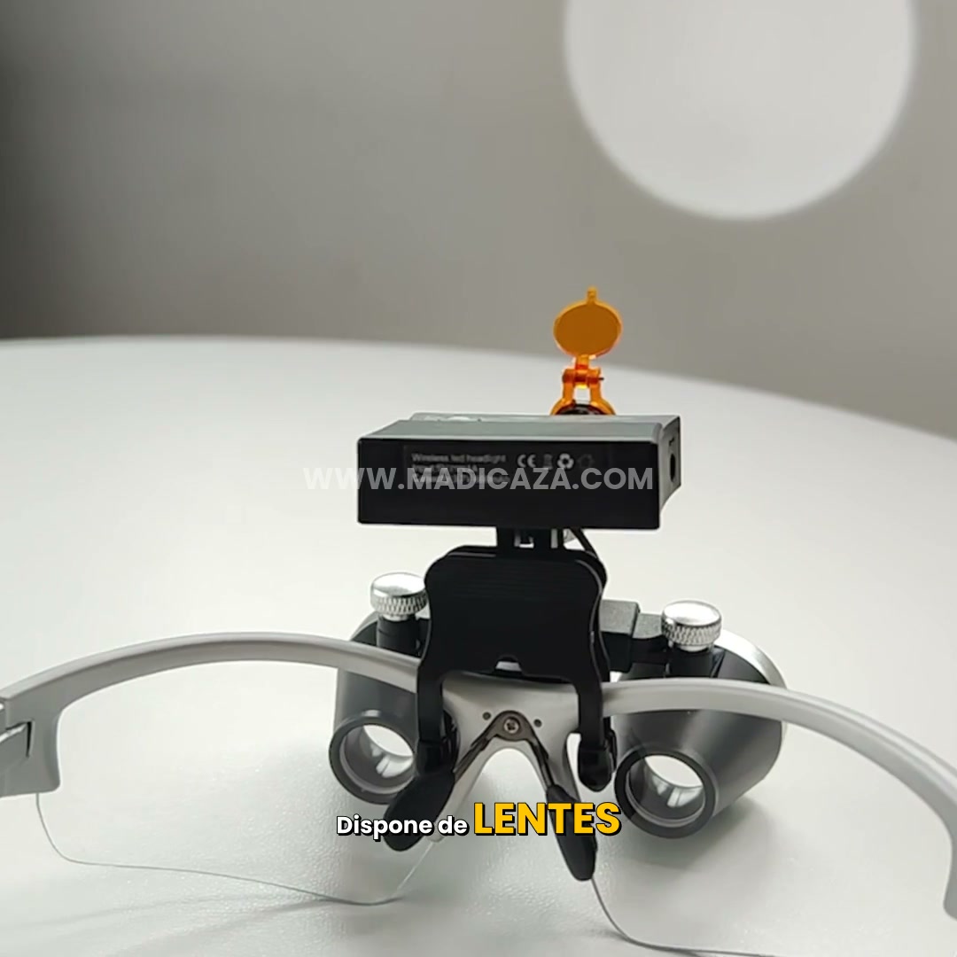 Lupa X1 PRO — 2,5x o 3,5x con luz propia