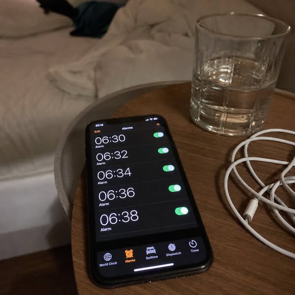 You've been his alarm clock long enough.