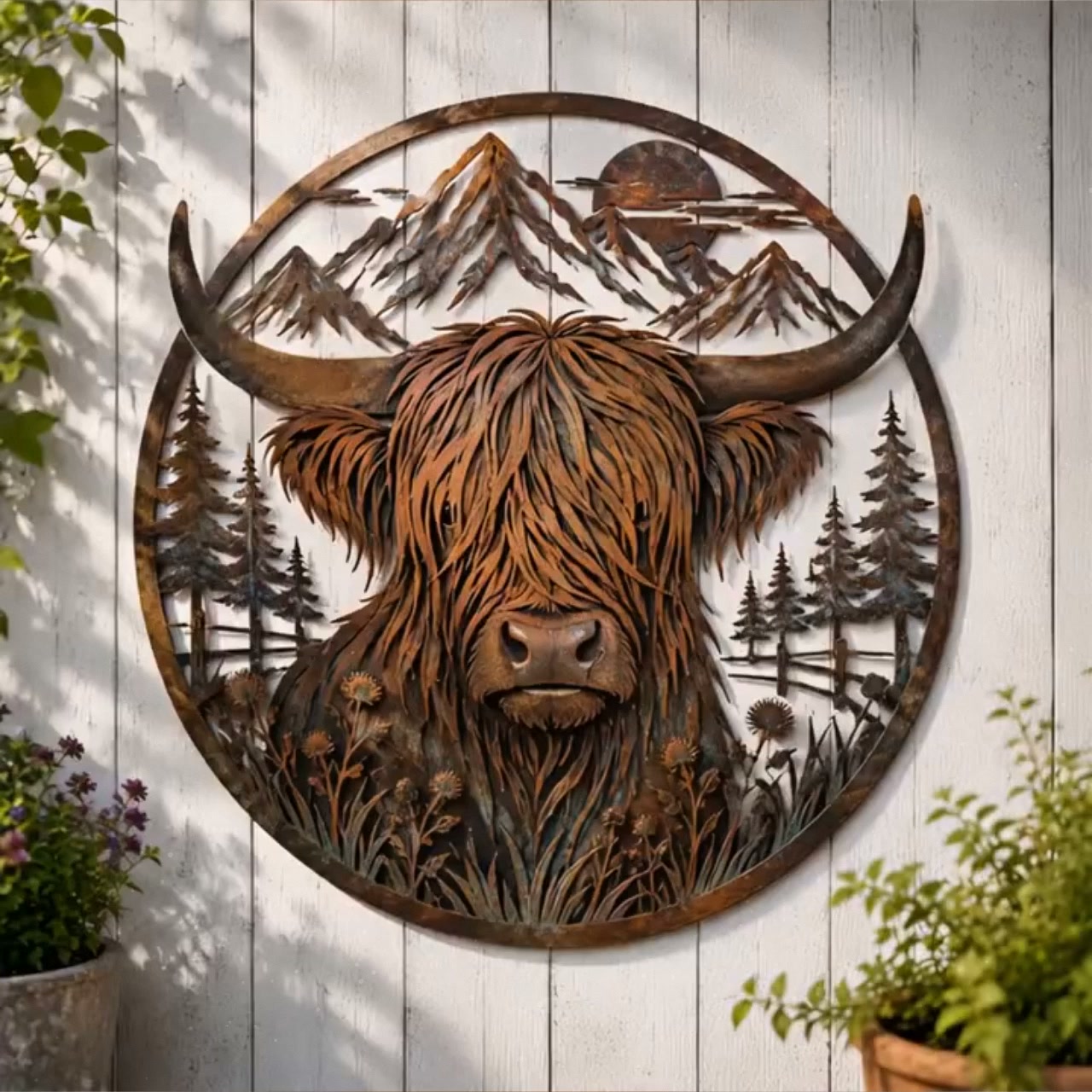 Layered Rustic Wall Art