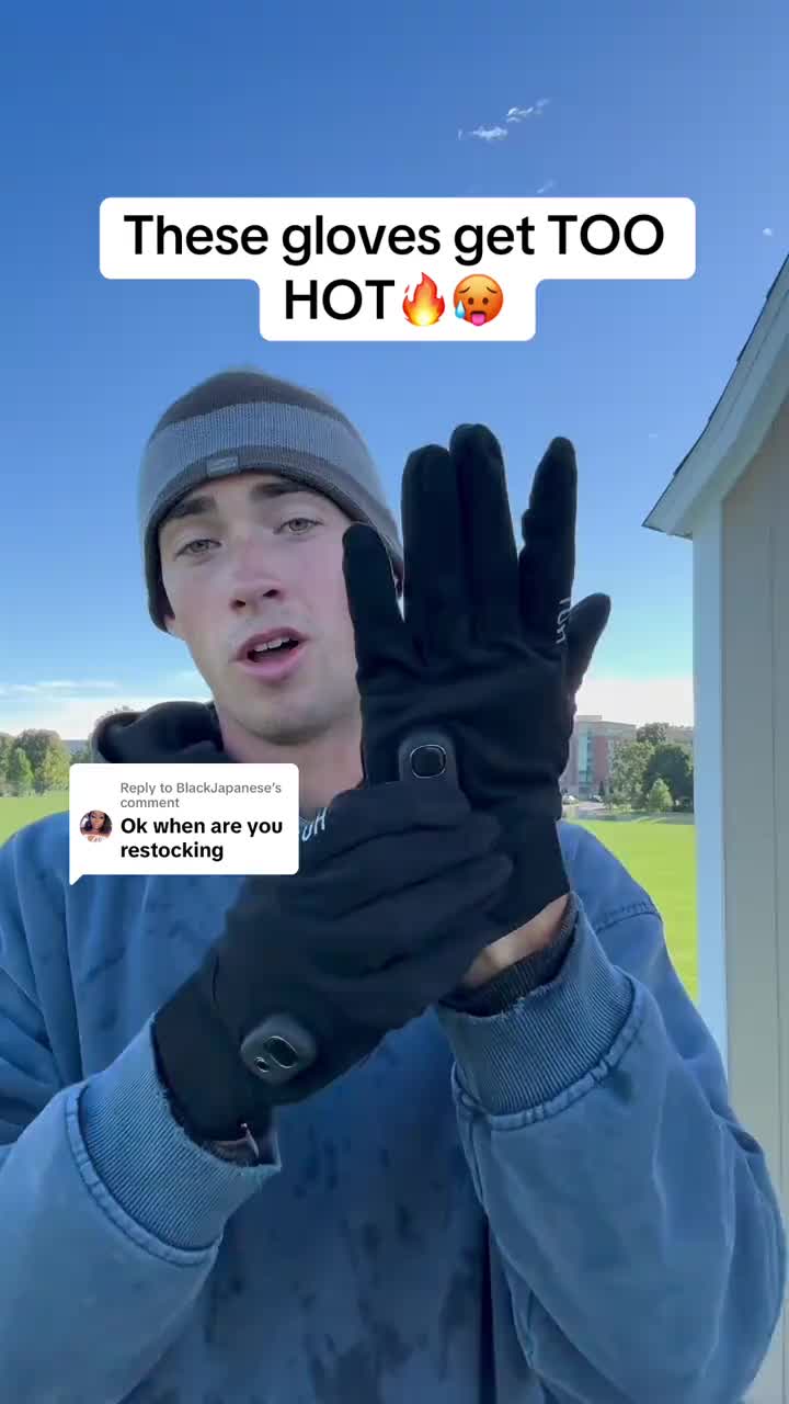 Rechargeable Electric Heated Winter Gloves