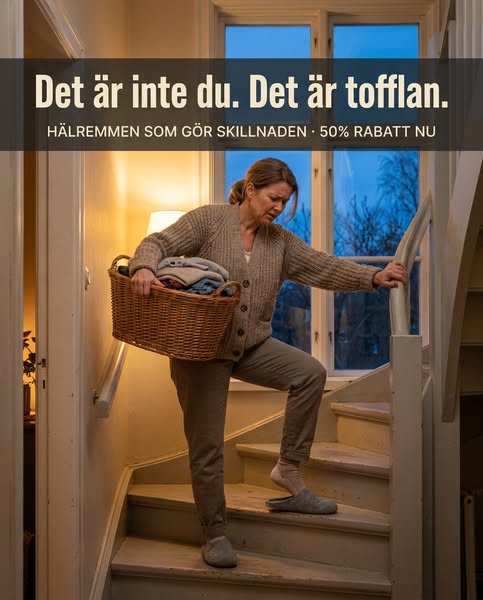 Det är inte du. Det är tofflan.