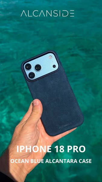 The iPhone 18 Pro Alcantara case