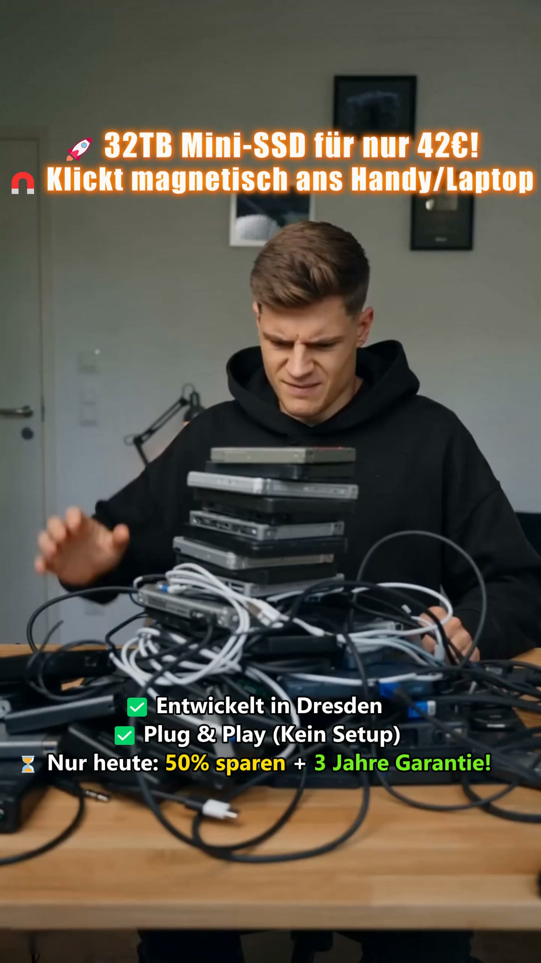 CHIP-MANGEL ALERT: LETZTE CHARGE! 50 % RABATT AUF DIE 32TB MAG-SYNC™ HYPER SSD!