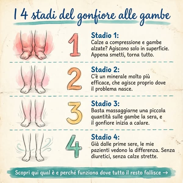 Gambe gonfie tutti i giorni? Non è normale come pensi. Leggi qui.