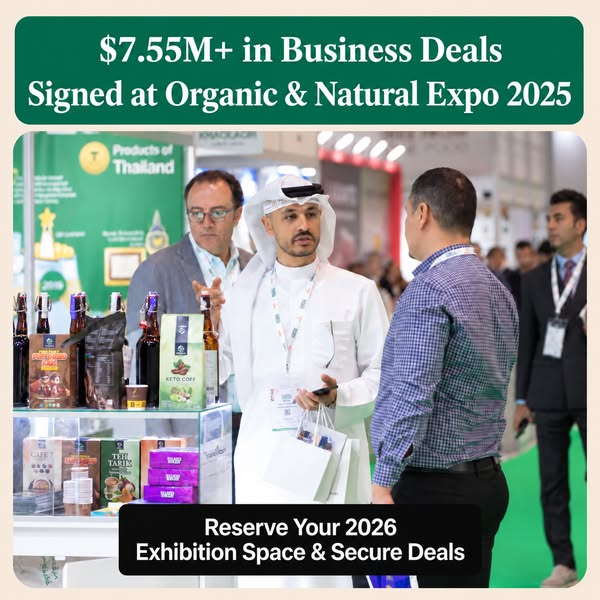 The #1 Natural Products Expo in the Middle East