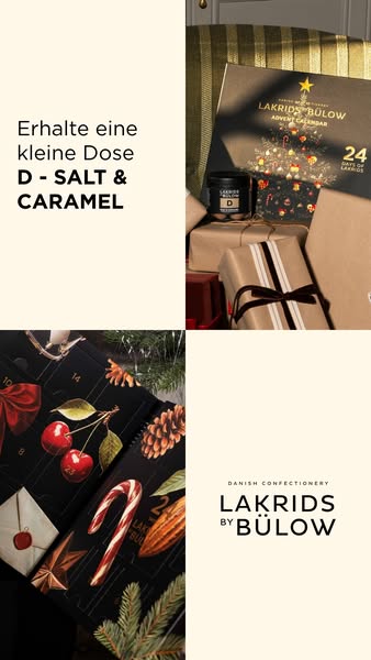 Erhalte eine kleine Dose D - SALT & CARAMEL