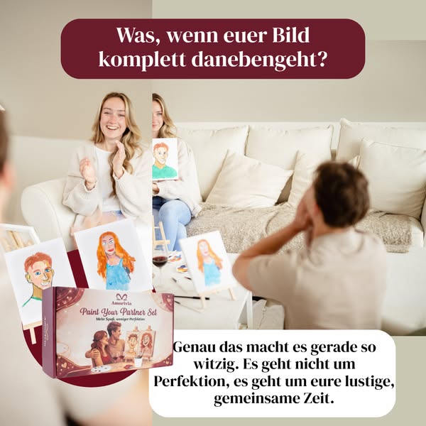 Eure nächste kreative Date Night - Das Paint Your Partner Set