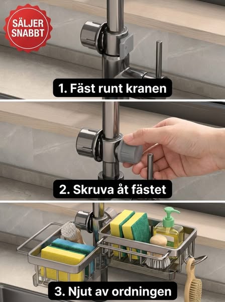 Avrinningskorg för köksblandare