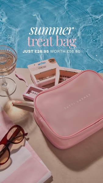 Tatti Lashes Summer Treat Bag
