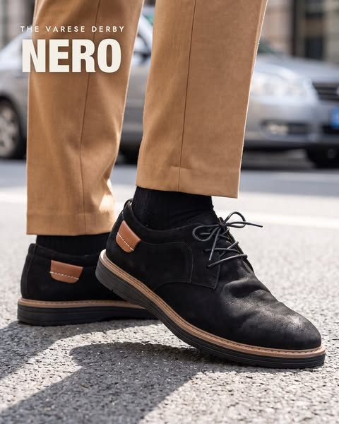 Free Shipping | Nubuck Derby Shoes