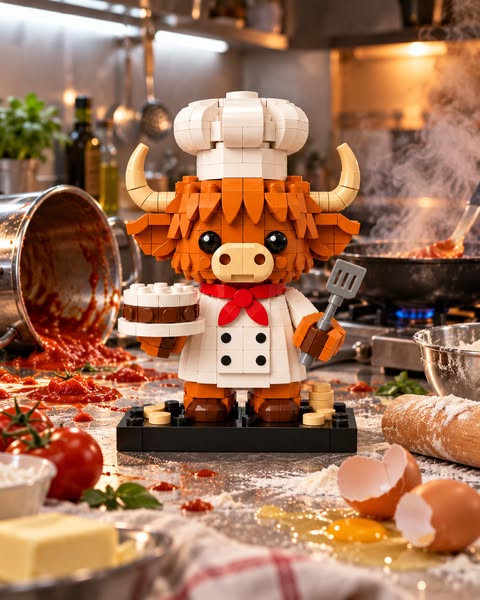He Takes Baking Very Seriously.