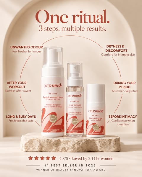 3-step Intimate Care Ritual — OVERMUSK