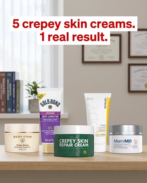 Why Crepey Skin Products Are A Scam