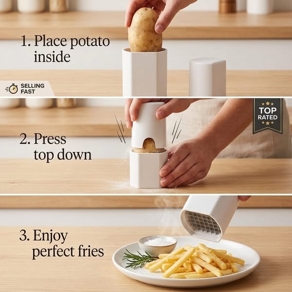 Get Perfect Fries in SECONDS!