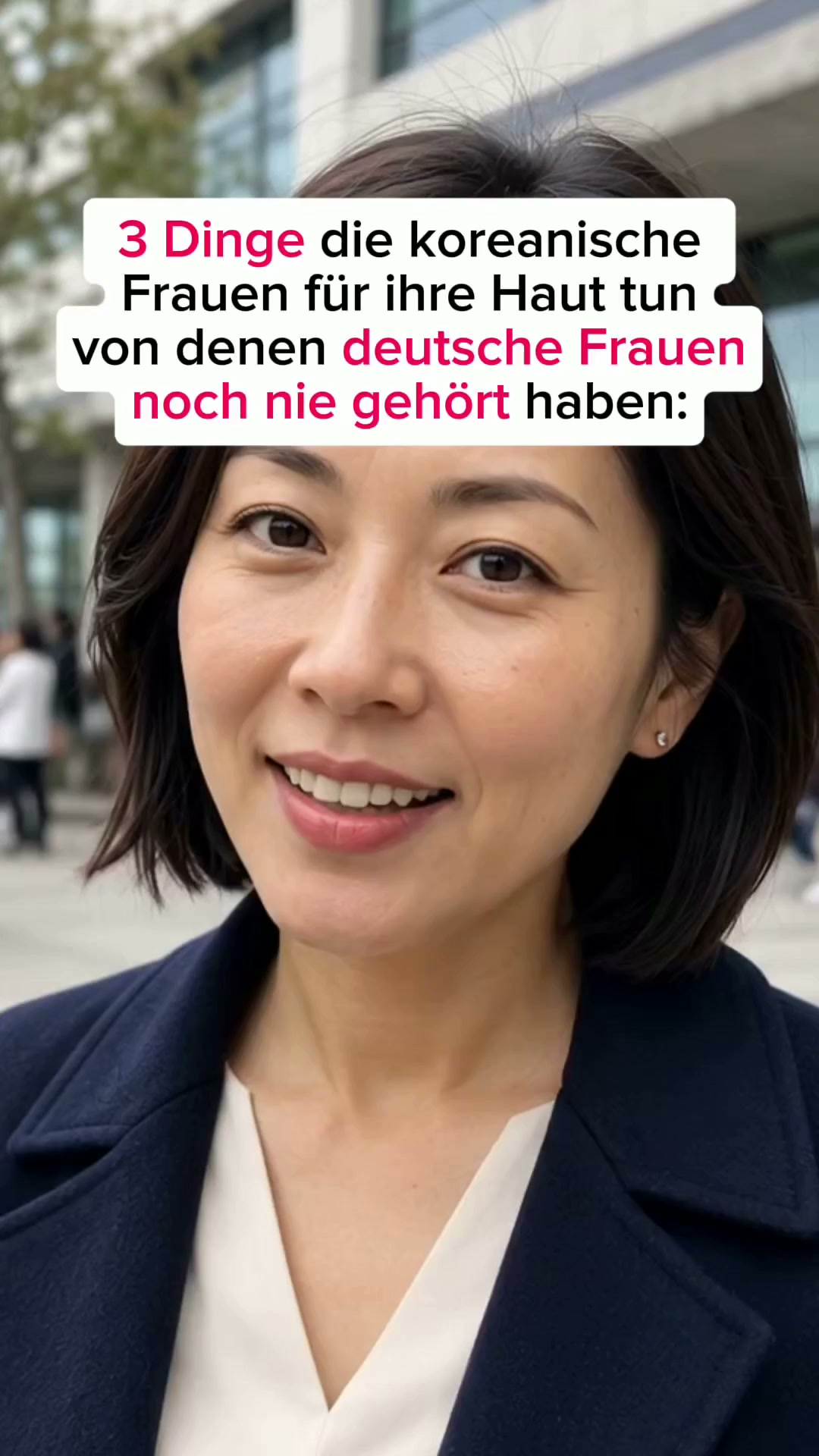 Das koreanische Haut-Geheimnis