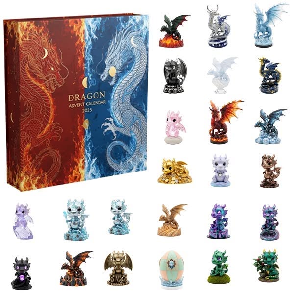 O criativo por trás: Christmas Gift-- Dragon Advent Calendar