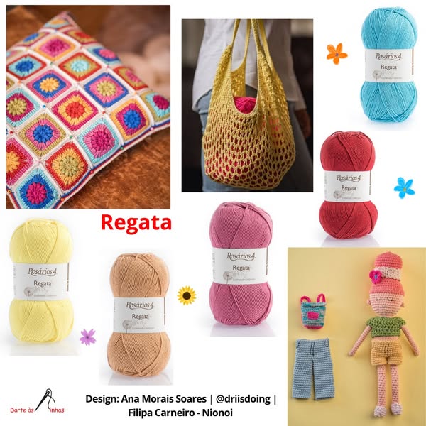 � Descubra todas as cores do Regata