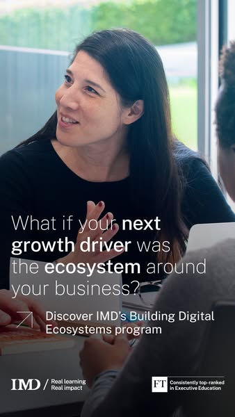 IMD Building Digital Ecosystems / 5 days on campus