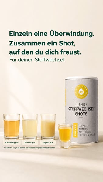 Drei Routinen. Ein Shot.