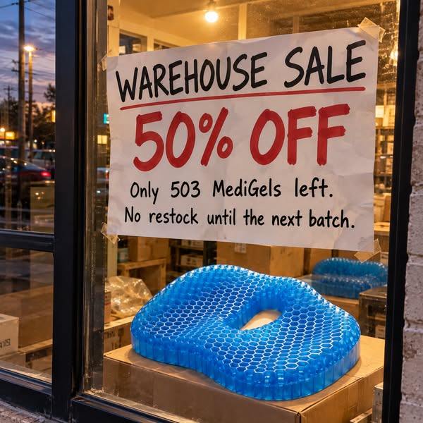 Trusted by 14,000+ seniors who were tired of foam cushions that flatten, shift, and stop working. - Stops ...
