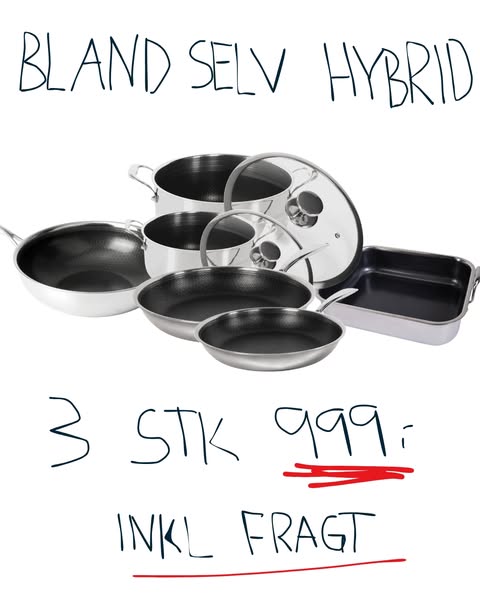 Bland Selv Hybrid | 999 kr.