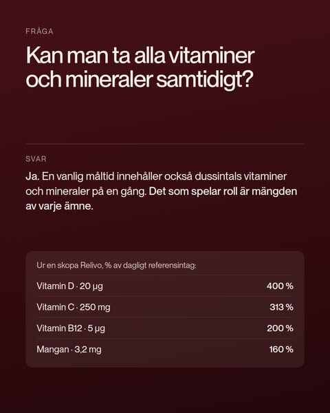 Kan man ta allt samtidigt?