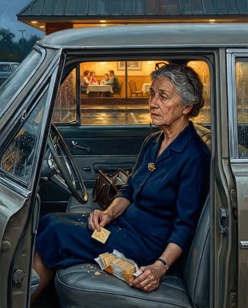 I Ate Crackers In The Car Before My Own Dinner