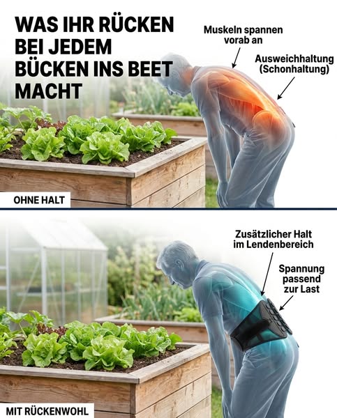 Rückenbandage geht weg wie warme Semmeln!