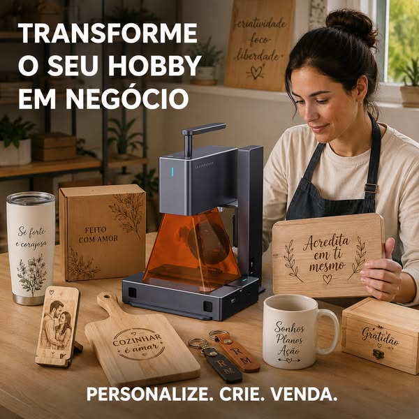 TRANSFORME AS SUAS IDEIAS EM CRIAÇÕES ÚNICAS!
