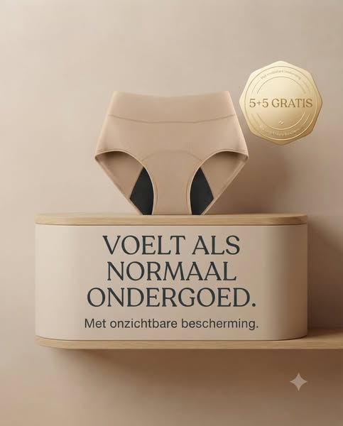 Lek-vrij ondergoed heeft mijn leven veranderd!