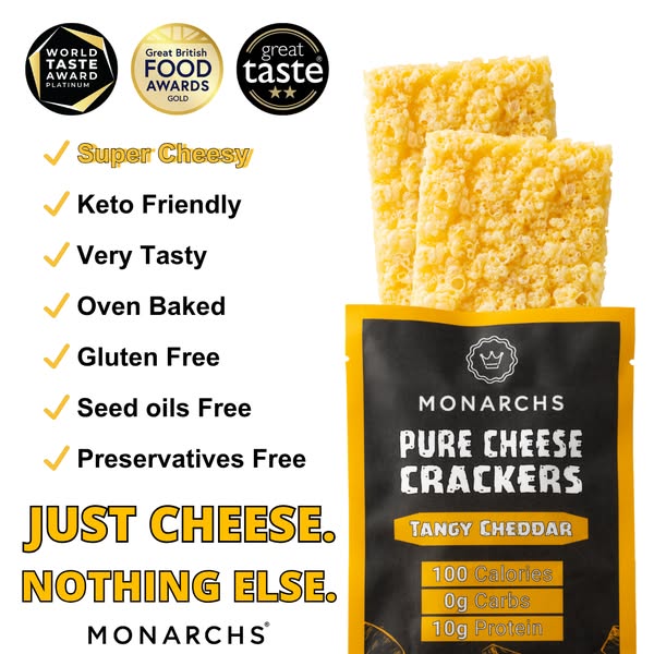 Keto Cheese Crackers