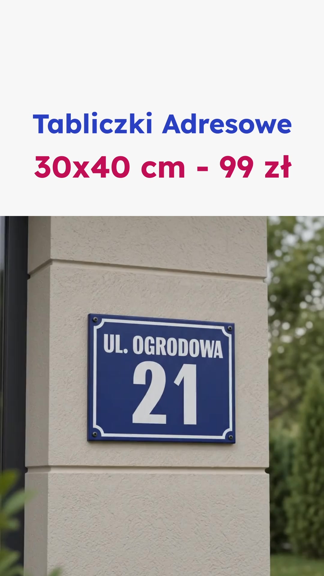 Tabliczki Adresowe