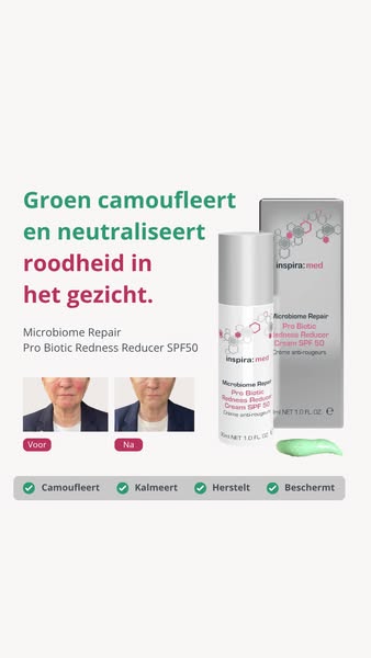 Roodheid direct verborgen