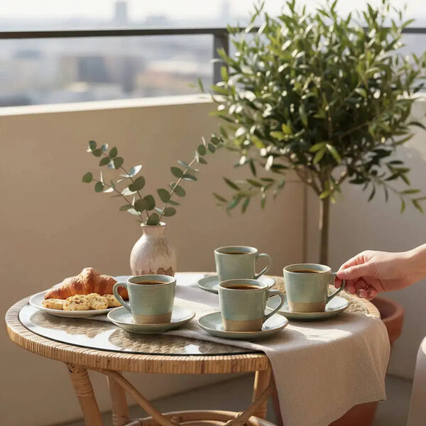 Μόνο €22.95 Σετ Φλιτζανάκια Espresso | Με Πιατάκια & Minimal Σχεδιασμό