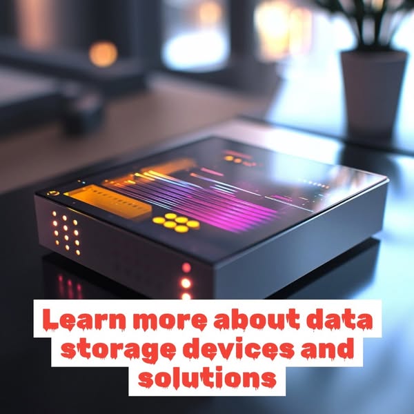 Learn more about data storage devices and solutions