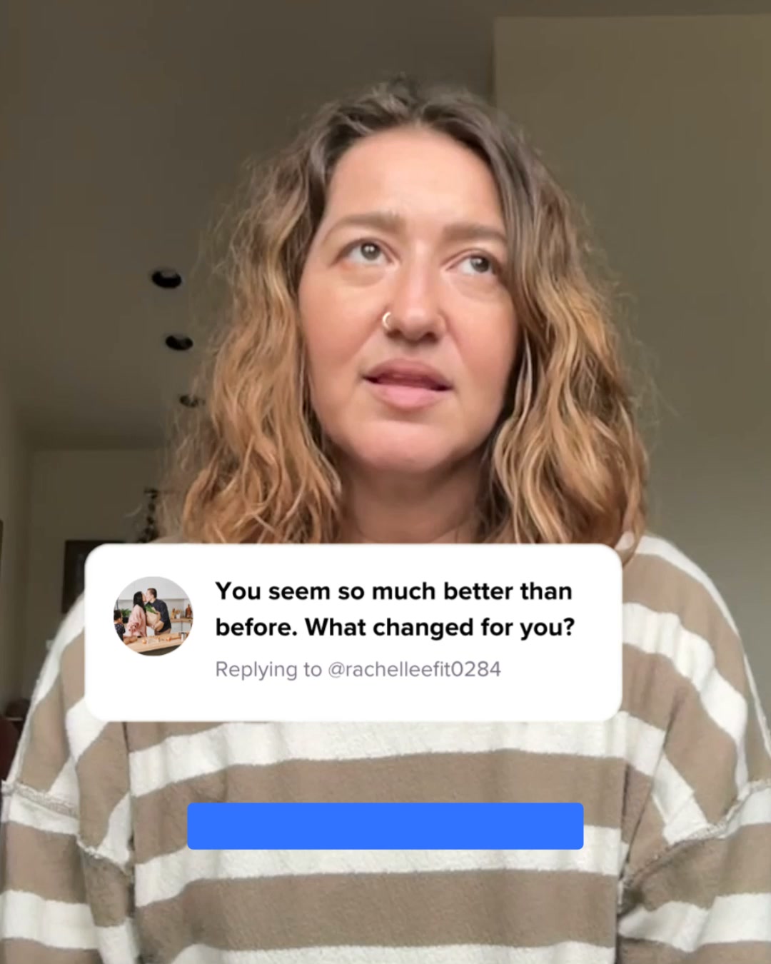 She Can Tell When She Skips It