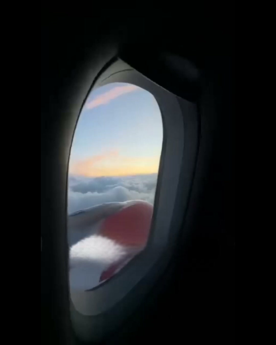 C'était pas l'avion. C'était impossible de dormir correctement.