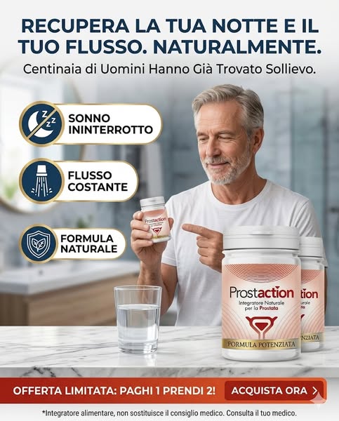 Più benessere per la tua prostata