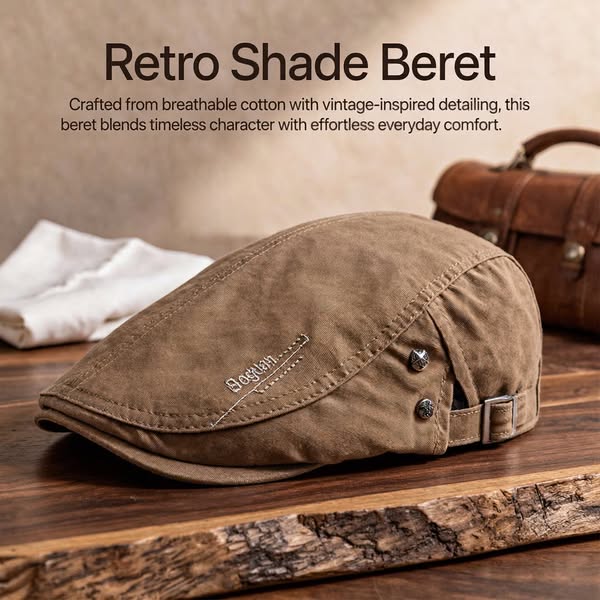 Retro Shade Beret
