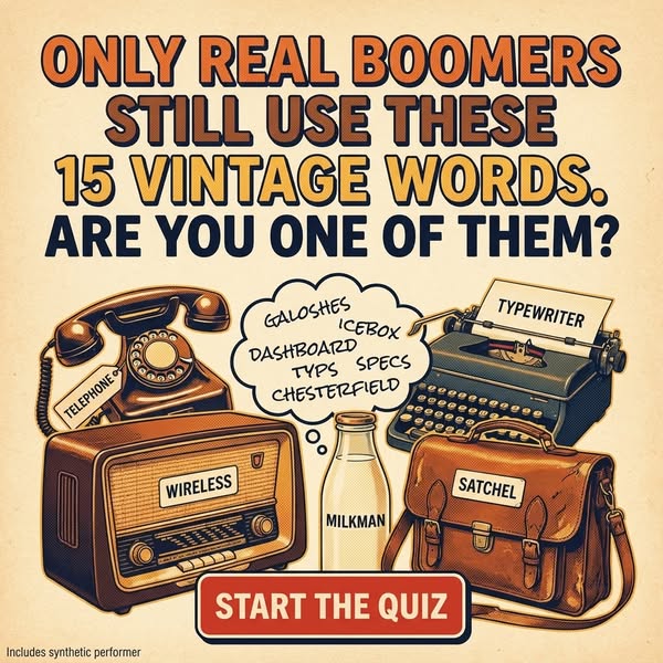 Words We Grew Up With Trivia