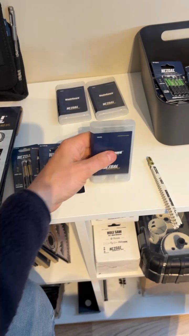 BladeGuard™ | Säker förvaring av Sticksågblad