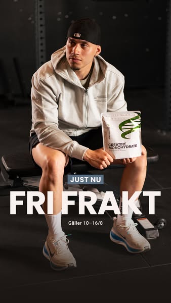 Passa på med fri frakt!