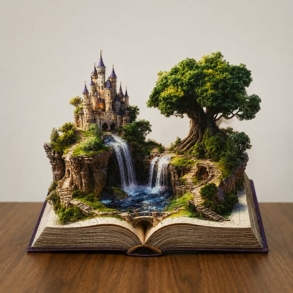 It Starts As Pieces. It Ends As A World.