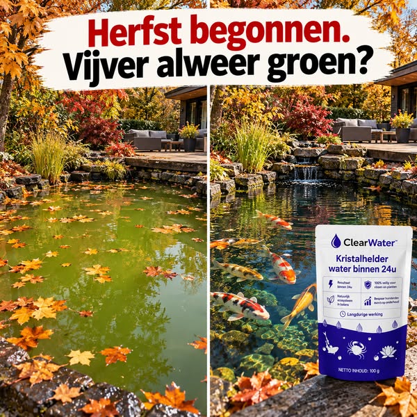 KRISTAL HELDER WATER IN 24UUR!