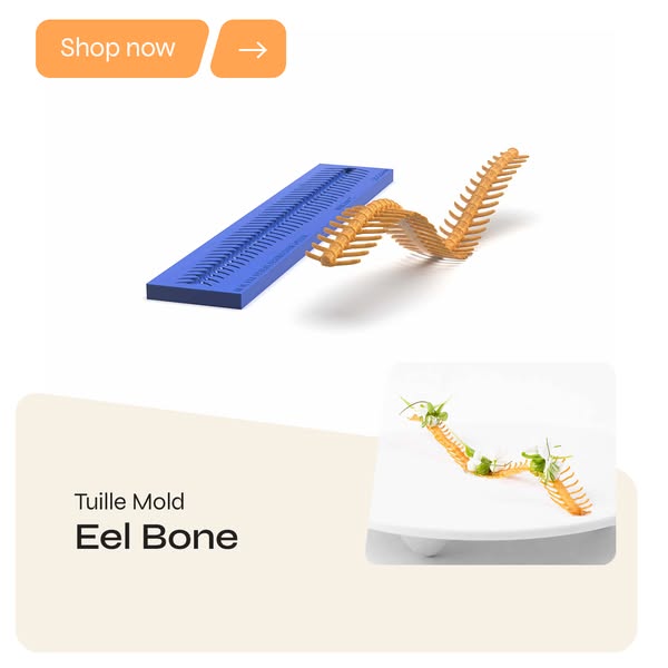 Eel Bone Tuille Mold