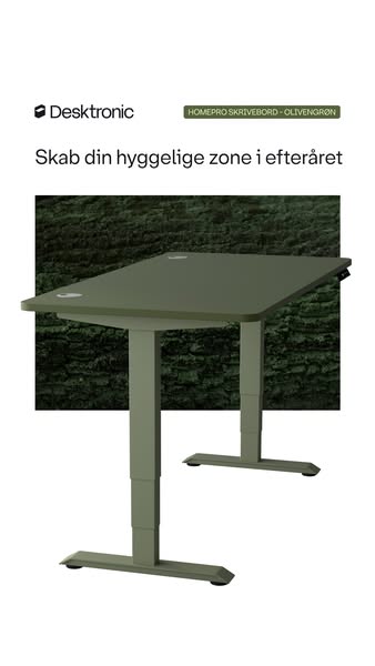 Hyggeligt efterår, bedre skrivebord